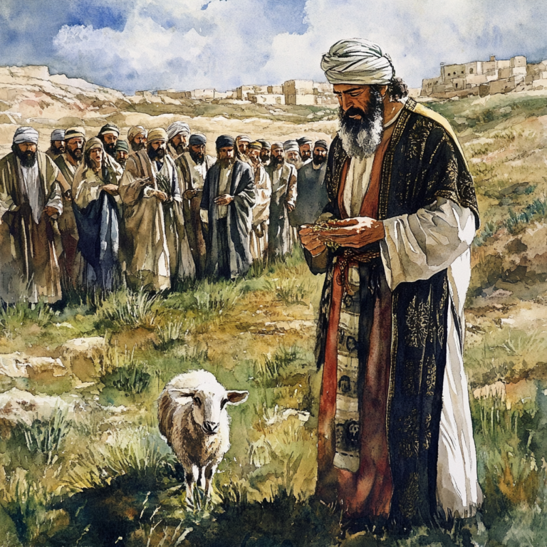 A Pretender, or the Passover Lamb?